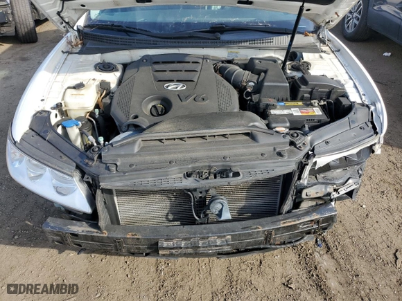 2009 Hyundai Azera GLS with VIN KMHFC46D89A359117, listed as a Copart auction lot 78143864 with 105,666 mi miles and Salvage Title. Bid and sale history available at carsss.com. Image 11.