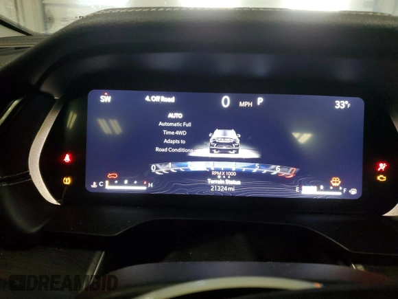 2023 Jeep Grand Cherokee Limited z VIN 1C4RJHBG2PC659185, wystawiony jako Copart lot #88697145 z przebiegiem 21 324 mil mil oraz Szkoda całkowita • Salvage title. Historia ofert i sprzedaży dostępna na DreamBid. Obrazek 9.