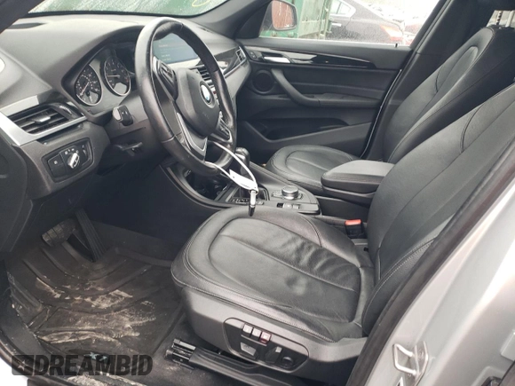 2018 BMW X1 xDrive28i with VIN WBXHT3C36J5F90135, listed as a Copart auction lot 43766955 with 76,530 mi miles and Salvage Title. Bid and sale history available at carsss.com. Image 7.