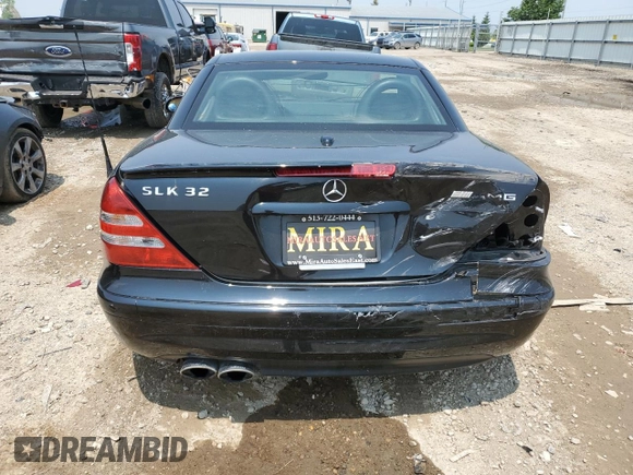 2002 Mercedes-Benz SLK с VIN WDBKK66F32F238778, выставлен на аукционе Copart как лот 58210895 с пробегом 93 879 миль миль и Списание • Salvage title. История ставок и продаж доступна на DreamBid. Изображение 6.