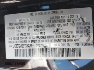 2010 Mazda CX-7 Sport with VIN JM3ER2WM3A0342696, listed as a IAAI auction lot 42024862 with 257,564 mi miles. Bid and sale history available at carsss.com. Image 9.