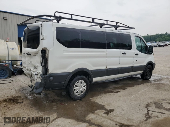 2015 Ford Transit XL with VIN 1FBZX2ZM1FKA62240, listed as a Copart auction lot 60873265 with 195,271 mi miles and Salvage title. Bid and sale history available at DreamBid. Image 3.