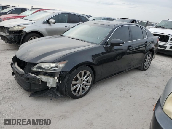 2014 Lexus GS 350 with VIN JTHBE1BLXE5038111, listed as a Copart auction lot 73235894 with 111,620 mi miles and Salvage Title. Bid and sale history available at carsss.com. Image 1.