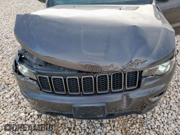 2016 Jeep Grand Cherokee 75th Anniversary with VIN 1C4RJEAG4GC369336, listed as a Copart auction lot 58158095 with 107,171 mi miles and Salvage title. Bid and sale history available at DreamBid. Image 11.