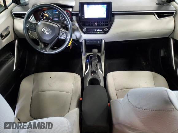 2023 Toyota Corolla Cross L with VIN 7MUAAABG8PV049431, listed as a Copart auction lot 56982055 with 20,275 mi miles and Salvage title. Bid and sale history available at DreamBid. Image 8.