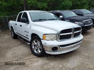 2005 Dodge 1500 SLT with VIN 1D7HA18N25J630289, listed as a IAAI auction lot 42164136 with 240,164 mi miles. Bid and sale history available at carsss.com. Image 1.