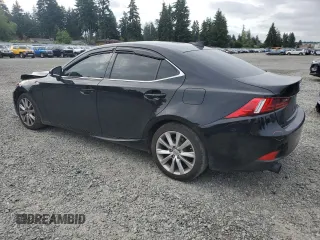 2014 Lexus IS 250 with VIN JTHBF1D28E5039162, listed as a Copart auction lot 62183525 with 120,489 mi miles and Salvage title. Bid and sale history available at DreamBid. Image 2.