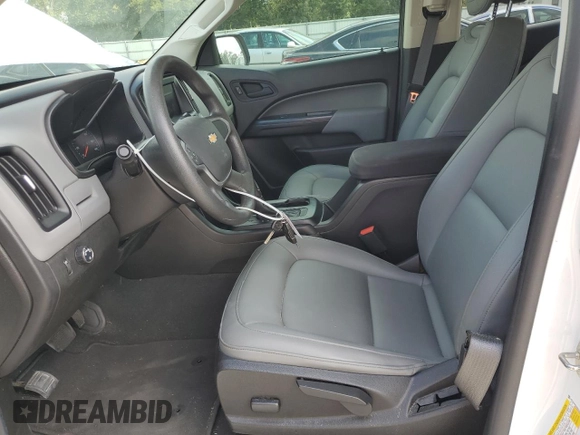 2021 Chevrolet Colorado 2WD Work Truck with VIN 1GCGSBENXM1158824, listed as a Copart auction lot 77974724 with 73,006 mi miles and Non repairable. Bid and sale history available at DreamBid. Image 7.