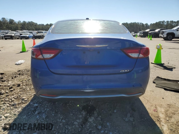 2016 Chrysler 200 Limited with VIN 1C3CCCAB9GN102176, listed as a Copart auction lot 42132515 with 89,790 mi miles and Salvage Title. Bid and sale history available at carsss.com. Image 6.