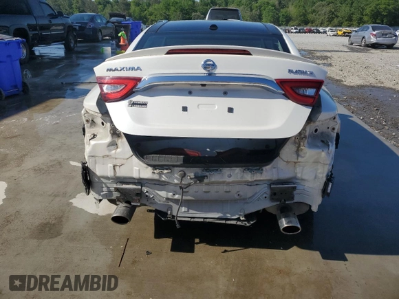 2016 Nissan Maxima 3.5 SV with VIN 1N4AA6AP3GC387626, listed as a Copart auction lot 52566485 with 120,324 mi miles and Salvage Title. Bid and sale history available at carsss.com. Image 6.
