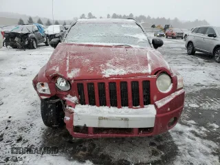 2007 Jeep Compass Limited with VIN 1J8FF57W67D256591, listed as a Copart auction lot 44167335 with 179,456 mi miles and Salvage Title. Bid and sale history available at carsss.com. Image 5.