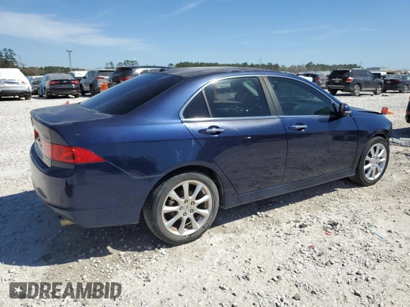2007 Acura TSX with VIN JH4CL96887C007968, listed as a Copart auction lot 49285985 with 162,385 mi miles and Salvage Title. Bid and sale history available at carsss.com. Image 3.