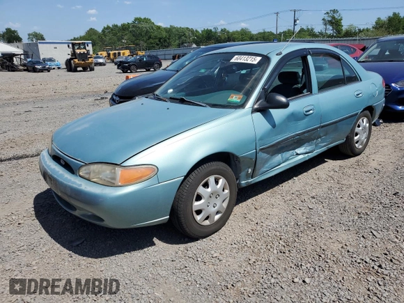1998 Ford Escort LX with VIN 1FAFP10P1WW198981, listed as a Copart auction lot 60413215 with 82,113 mi miles and Salvage title. Bid and sale history available at DreamBid. Image 1.