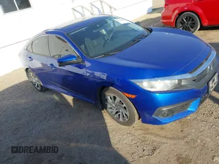 2016 Honda Civic Sedan EX with VIN 19XFC2F88GE051242, listed as a IAAI auction lot 41651815 with 132,091 mi miles. Bid and sale history available at carsss.com. Image 1.