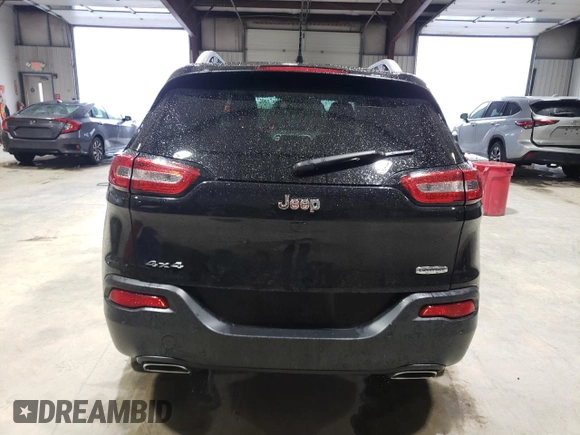 2016 Jeep Cherokee Latitude with VIN 1C4PJMCS5GW191468, listed as a Copart auction lot 58291485 with 106,695 mi miles and Salvage title. Bid and sale history available at DreamBid. Image 6.