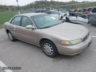 2002 Buick Century Custom with VIN 2G4WS52J221263164, listed as a IAAI auction lot 41837100 with 1 mi miles. Bid and sale history available at carsss.com. Image 1.