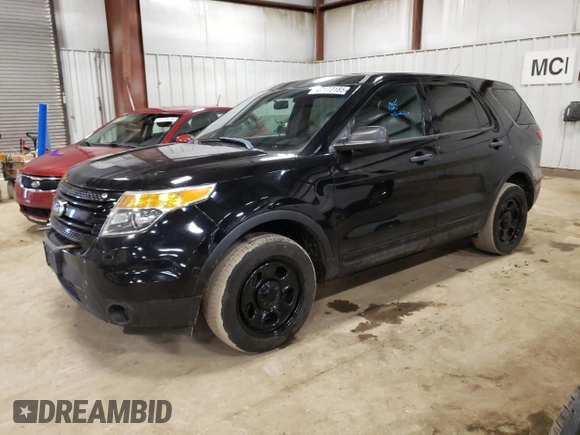 2013 Ford Police Interceptor Utility z VIN 1FM5K8ARXDGC40533, wystawiony jako Copart lot #47173185 z przebiegiem 176 801 mil mil oraz Czysty tytuł • Clean title. Historia ofert i sprzedaży dostępna na DreamBid. Obrazek 1.