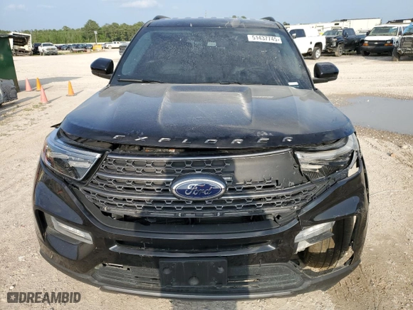 2022 Ford Explorer XLT with VIN 1FMSK7DH1NGB38474, listed as a Copart auction lot 51437745 with NaN miles and Non Repairable. Bid and sale history available at carsss.com. Image 5.