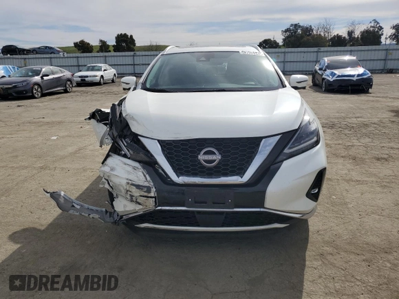 2023 Nissan Murano Platinum with VIN 5N1AZ2DS8PC101759, listed as a Copart auction lot 45998945 with 34,664 mi miles and Clean Title. Bid and sale history available at carsss.com. Image 5.