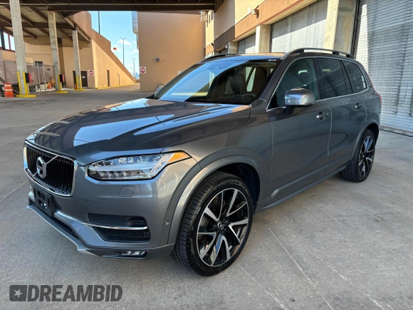 2019 Volvo XC90 Momentum with VIN YV4A22PK6K1484218, listed as a Copart auction lot 48704305 with 40,414 mi miles and Salvage Title. Bid and sale history available at carsss.com. Image 2.