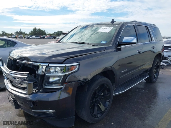 2015 Chevrolet Tahoe LTZ with VIN 1GNSCCKC8FR617540, listed as a IAAI auction lot 41356342 with 118,268 mi miles. Bid and sale history available at carsss.com. Image 19.