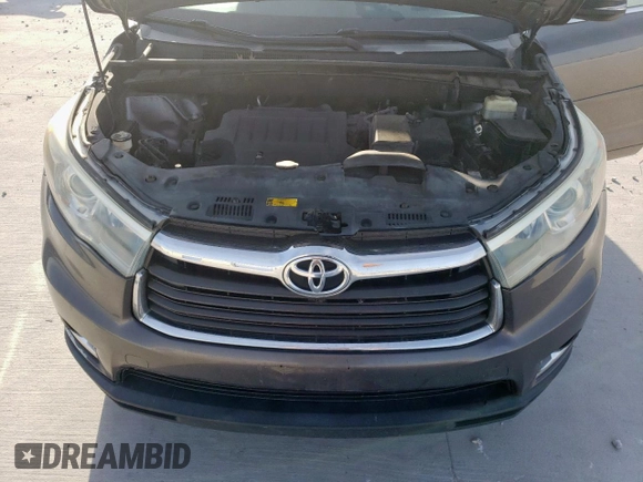 2015 Toyota Highlander Limited with VIN 5TDYKRFH4FS103135, listed as a Copart auction lot 63017515 with 172,663 mi miles and Clean title. Bid and sale history available at DreamBid. Image 12.