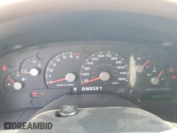2004 Ford Explorer XLT with VIN 1FMZU73K24UB07921, listed as a Copart auction lot 55322585 with 117,293 mi miles and Salvage title. Bid and sale history available at DreamBid. Image 9.
