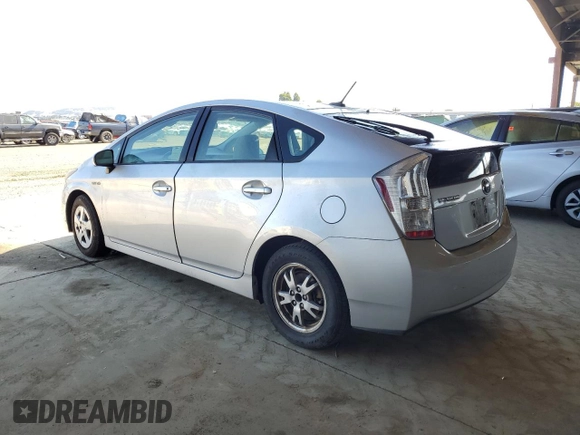 2011 Toyota Prius I z VIN JTDKN3DU8B1431093, wystawiony jako Copart lot #58065725 z przebiegiem 256 245 mil mil oraz Czysty tytuł • Clean title. Historia ofert i sprzedaży dostępna na DreamBid. Obrazek 2.