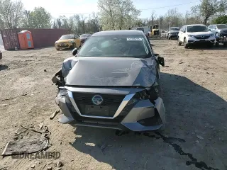 2022 Nissan Sentra SV with VIN 3N1AB8CVXNY245795, listed as a Copart auction lot 52396295 with 37,184 mi miles and Salvage Title. Bid and sale history available at carsss.com. Image 11.