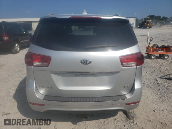 2016 Kia Sedona LX with VIN KNDMB5C10G6131899, listed as a Copart auction lot 66399864 with 121,993 mi miles and Salvage Title. Bid and sale history available at carsss.com. Image 6.