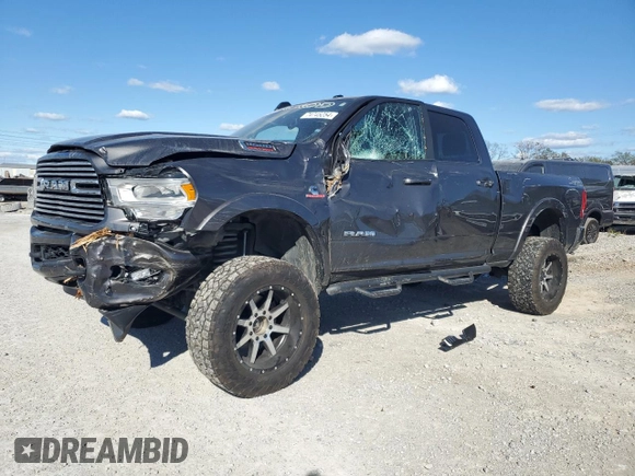 2022 Ram 3500 Laramie with VIN 3C63R3EL0NG334093, listed as a Copart auction lot 74745254 with 27,770 mi miles and Salvage Title. Bid and sale history available at carsss.com. Image 1.