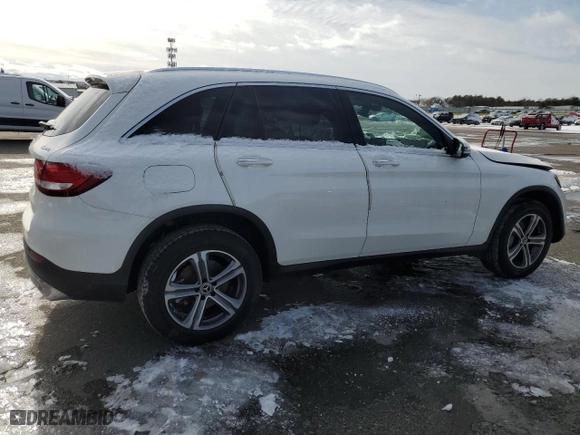2019 Mercedes-Benz GLC with VIN WDC0G4KB6KF668753, listed as a Copart auction lot 41807015 with 49,777 mi miles and Salvage Title. Bid and sale history available at carsss.com. Image 3.