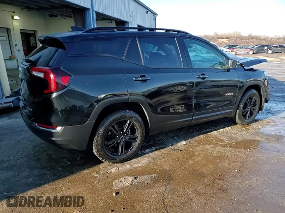 2022 GMC Terrain AT4 with VIN 3GKALYEVXNL298747, listed as a Copart auction lot 89106525 with 32,852 mi miles and Salvage Title. Bid and sale history available at DreamBid. Image 14.