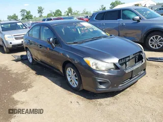 2013 Subaru Impreza Premium with VIN JF1GJAC6XDH033165, listed as a IAAI auction lot 42613078 with 174,806 mi miles and . Bid and sale history available at DreamBid. Image 1.