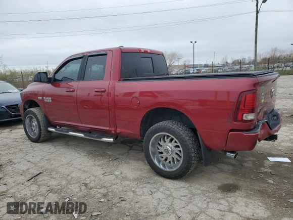 2014 Ram 1500 Sport с VIN 1C6RR7HTXES373697, выставлен на аукционе Copart как лот 51261255 с пробегом 116 047 миль миль и Списание • Salvage title. История ставок и продаж доступна на DreamBid. Изображение 2.