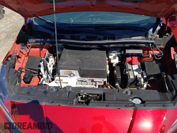 2021 Nissan LEAF SV with VIN 1N4AZ1CV6MC556928, listed as a Copart auction lot 50167985 with 39,076 mi miles and Salvage title. Bid and sale history available at DreamBid. Image 11.