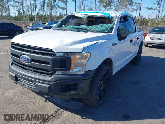 2018 Ford F-150 XL with VIN 1FTEW1EB3JKF67829, listed as a IAAI auction lot 41417816 with 219,899 mi miles and . Bid and sale history available at carsss.com. Image 6.