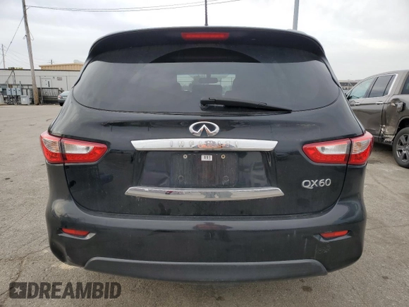 2015 Infiniti QX60 with VIN 5N1AL0MM8FC518644, listed as a Copart auction lot 52894045 with 172,910 mi miles and Salvage Title. Bid and sale history available at carsss.com. Image 6.