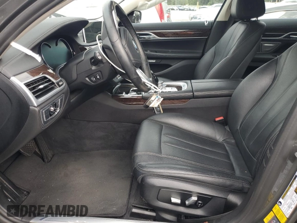 2018 BMW 7 Series 740e xDrive iPerformance with VIN WBA7J2C51JG938383, listed as a Copart auction lot 74255964 with 0 mi miles and Salvage Title. Bid and sale history available at carsss.com. Image 7.