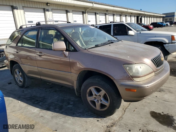 1999 Lexus RX 300 Luxury SUV with VIN JT6HF10U0X0083506, listed as a Copart auction lot 74708624 with 210,645 mi miles and Salvage Title. Bid and sale history available at carsss.com. Image 4.