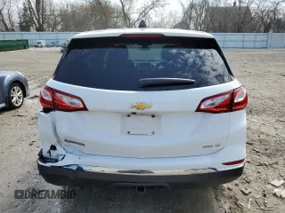 2020 Chevrolet Equinox LT with VIN 3GNAXUEV1LS502340, listed as a Copart auction lot 53732775 with 103,960 mi miles and Salvage Title. Bid and sale history available at DreamBid. Image 6.