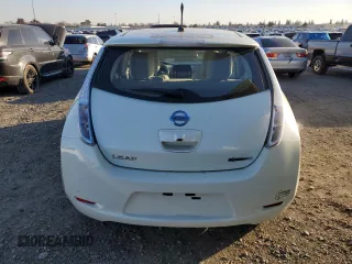 2011 Nissan LEAF SL with VIN JN1AZ0CP3BT004857, listed as a Copart auction lot 45023395 with 68,637 mi miles and Clean Title. Bid and sale history available at carsss.com. Image 14.