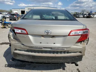 2014 Toyota Camry L with VIN 4T4BF1FK7ER348739, listed as a Copart auction lot 50494365 with 114,640 mi miles and Salvage Title. Bid and sale history available at carsss.com. Image 6.
