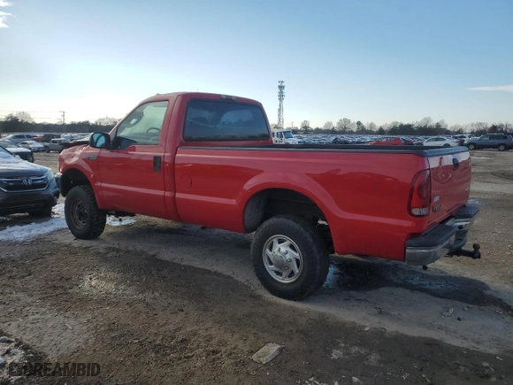 2003 Ford Super Duty F-250 XL with VIN 1FTNF21L13EA67562, listed as a Copart auction lot 87691945 with 0 mi miles and Salvage Title. Bid and sale history available at carsss.com. Image 2.