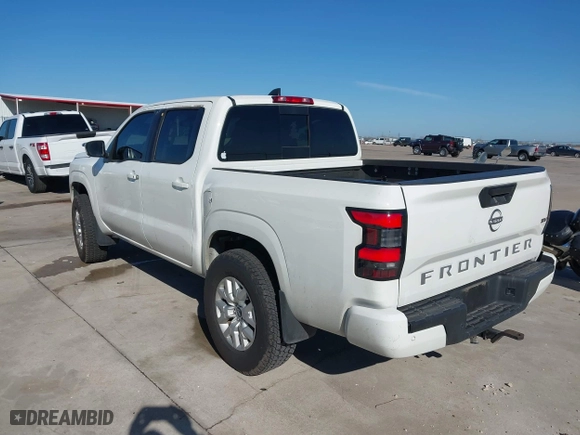 2023 Nissan Frontier SV with VIN 1N6ED1EJ9PN603699, listed as a IAAI auction lot 41677486 with 29,712 mi miles. Bid and sale history available at carsss.com. Image 3.