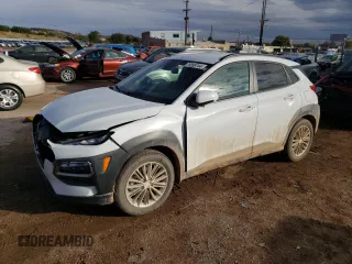 2021 Hyundai Kona SEL with VIN KM8K2CAA8MU626143, listed as a Copart auction lot 79359744 with 48,685 mi miles and Salvage Title. Bid and sale history available at carsss.com. Image 1.