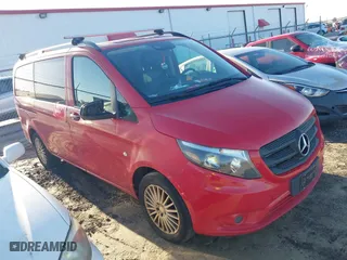 2017 Mercedes-Benz Metris Passenger Van with VIN WD4PG2EE8H3209867, listed as a IAAI auction lot 41857669 with 283,565 mi miles. Bid and sale history available at carsss.com. Image 1.