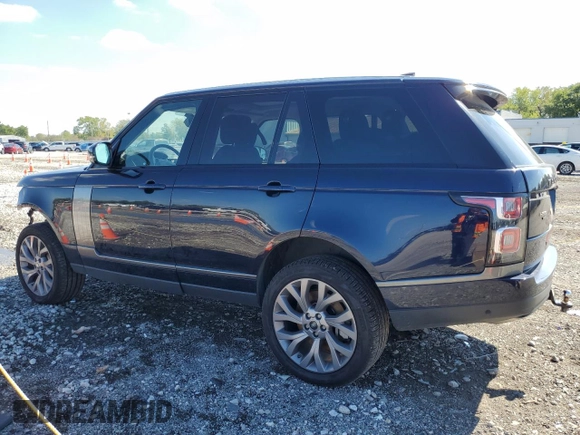 2020 Land Rover Range Rover HSE with VIN SALGS2RU5LA585658, listed as a Copart auction lot 73409474 with 64,340 mi miles and Salvage Title. Bid and sale history available at DreamBid. Image 2.