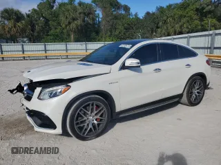 2018 Mercedes-Benz GLE 63 S AMG z VIN 4JGED7FB7JA095871, wystawiony jako Copart lot #83789674 z przebiegiem 73 718 mil mil oraz Szkoda całkowita • Salvage title. Historia ofert i sprzedaży dostępna na DreamBid. Obrazek 1.