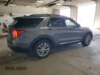 2022 Ford Explorer XLT with VIN 1FMSK8DH6NGC05835, listed as a Copart auction lot 56245535 with 54,839 mi miles and Salvage title. Bid and sale history available at DreamBid. Image 3.